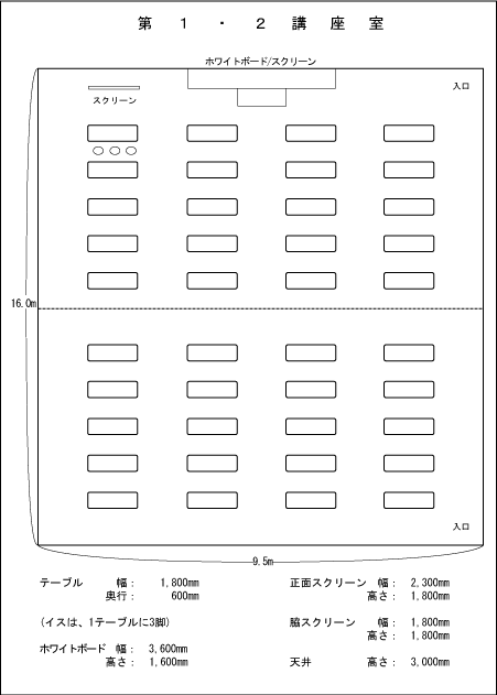 第1・2講座室
